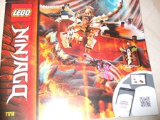 NINJAGO Lego INSTRUCTIONS   Battle Dragon Kit 71718  INSTRUCTIONS ONLY