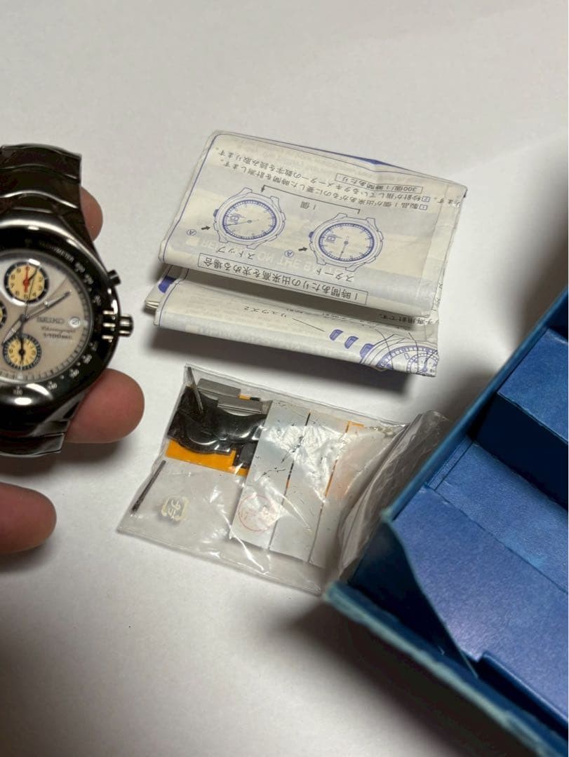 Seiko Giugiaro Watch - Junk Item, Unconfirmed Functionality image 4