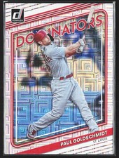 2022 Donruss #D-9 Paul Goldschmidt Dominators Vector