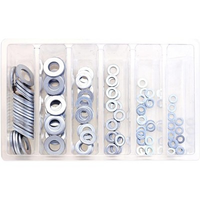 Bolt MC Hardware Flat Washer Assortment - SV-FLWSH