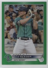 2022 Topps Chrome Green Refractor /99 Kyle Seager #131
