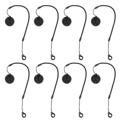  8 Pcs Retractable Stylus Leash Anti-lose Spring Strap Drawing Pen