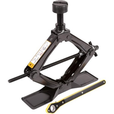 Scissor Jack with is a quick and labor saving design, load capacity 1.8 tonne...