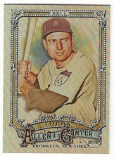 2025 Topps Allen & Ginter GEORGE KELL Insert SILVER PORTRAIT Parallel Card TIGER
