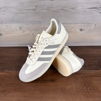 adidas Samba Lionel Messi Indoor Mens Size 11.5 Cream White Light Brown JQ0266