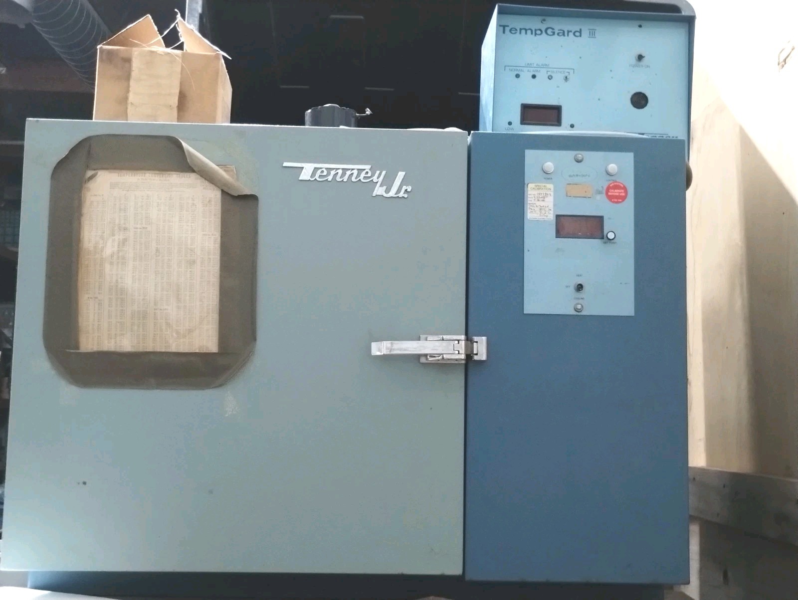Tenney Jr. TJR Environmental Test Chamber 115V, Working
