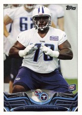 Chance Warmack Titans 2013 Topps RC Rookie Card #379