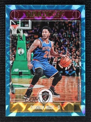2017-18 Panini NBA Hoops Teal Explosion Derrick Rose #98 11l1