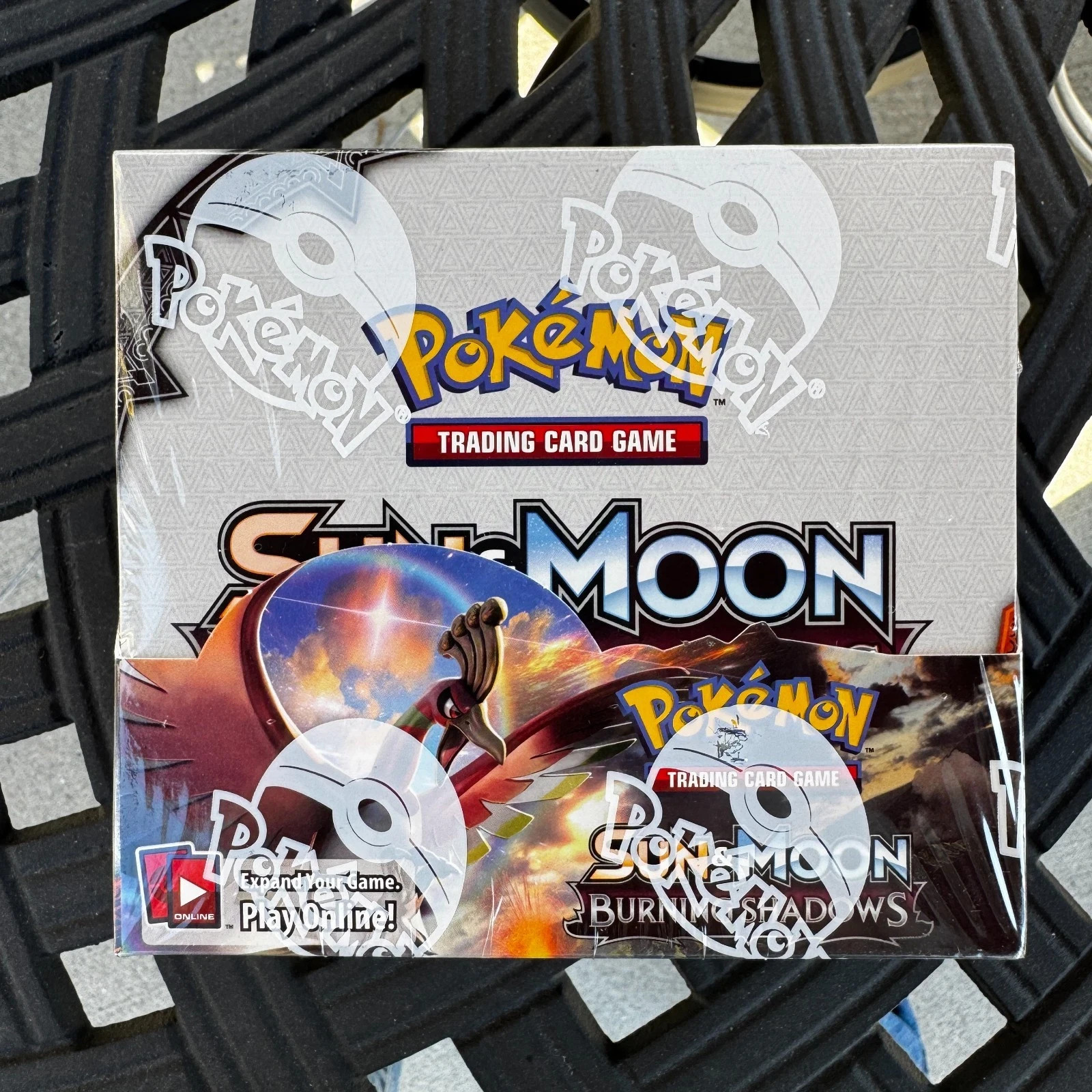 Pokemon TCG Burning Shadows Booster Box Brand New & Sealed
