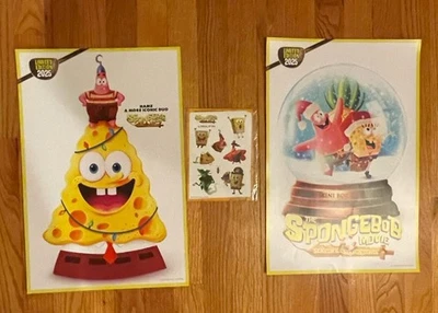 SpongeBob Movie Search For SquarePants 12x18 PROMO EVENT Posters & Stickers