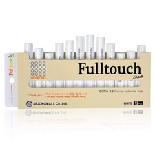 Fulltouch Color Chalk 1 Box 12 Pcs White Dust Free Vibrant Erases Easily Board