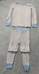 Little Sleepies Blue Polka Dots, 2 Piece LS Pajamas 3T (Free S/H)