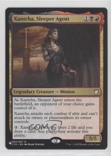 2020-Current Magic: The Gathering - List Mystery Xantcha Sleeper Agent #050 7ba