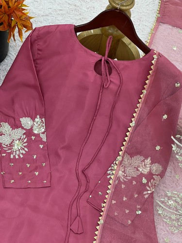 Salwar Kameez Pakistani Dress Ready To Wear Suits Indian Wedding Party Bollywood - Picture 5 of 6