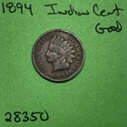 1894 Indian Head Cent / Penny 1c Good