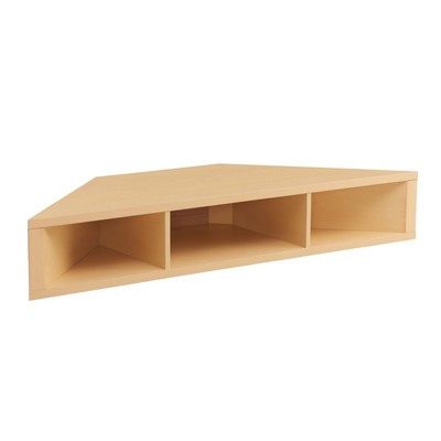 French 47 inch Modern Floating TV Stand with Storage, Floating Corner Shelf f...