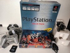 PlayStation 1 PS1 - Boxed with Controllers, Leads, Memory Card & Instructions