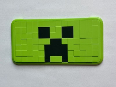 New Nintendo 2DS XL - Minecraft Creeper - Cover Plate - Gehäuse Oberteil