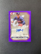 2026 Bowman #BPA-JP Jose Perdomo Paper Auto Purple 002/250 BJMO
