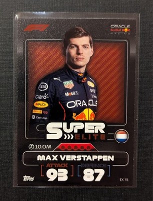 Topps Turbo Attax 2022 Super Elite Nr. EX 15 Max Verstappen 