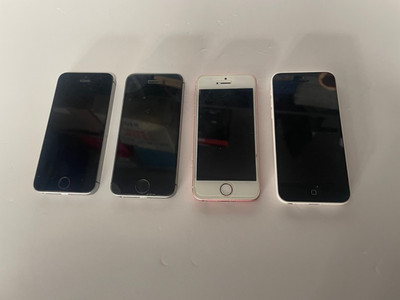 Lot of 4 iPhone Devices Untested for parts