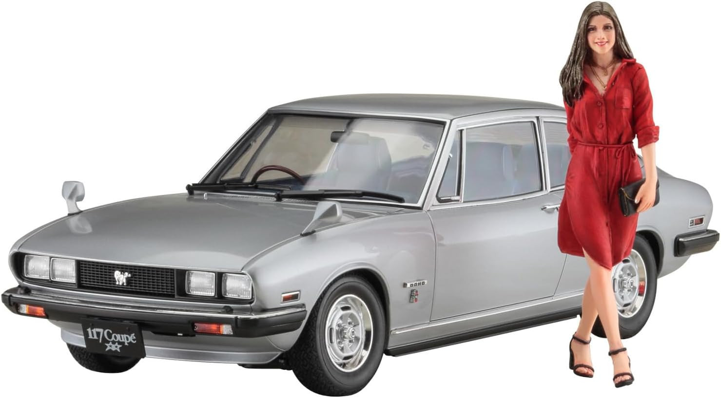 Hasegawa 1/24 Isuzu 117 Coupe Late Model XE w/Cool Beauty Girls