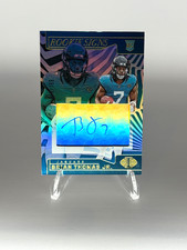 2024 PANINI ILLUSIONS ROOKIE SIGNS Brian Thomas Jr. ON CARD ROOKIE AUTO #19/189. rookie card picture