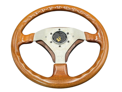 MOMO ヴェローチェ 1992年製 MOMO VELOCE Wood Steering Wheel 350mm JDM Mazda Miata NA NB RX7 FC
