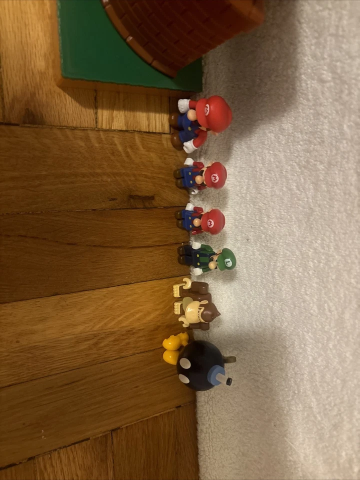 SUPER MARIO BROS "JUEGO COMPLETO DE CURSO" Jakks Toys con figuras extra Foto 3 de 4