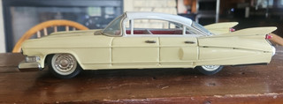 1960's Japan Bandai Cadillac Car Tin Friction Toy