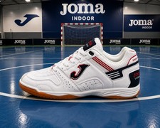 Joma Lozano 002 Indoor Soccer Shoes White Red...