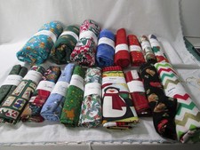 Fabric Quilting lot over 18 yards, of cotton cotton blends lot 9