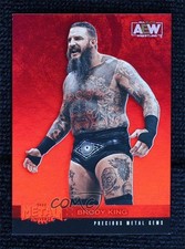 2022 Skybox Metal Universe AEW All Elite Wrestling PMG Red /100 Brody King 0d44
