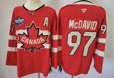 Connor McDAVID #97 Four Nations Canada Jersey (Mens: S - 3XL & Youth: S/M-L/XL)