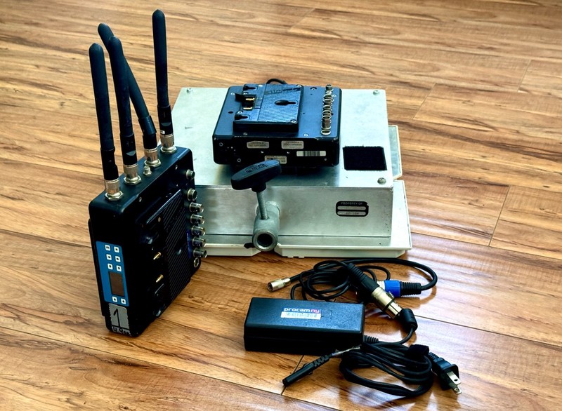 Boxx Meridian HD-SDI Wireless Video TX/RX Gold Mount Multi-Channel Teradek-Style