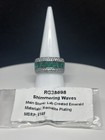 Bomb Party May 2025 “Shimmering Waves” -Size 10 Ring- Emerald on Hematite — photo 5
