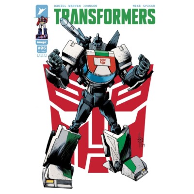 Transformers #6 Second Printing Cover B Wheeljack
