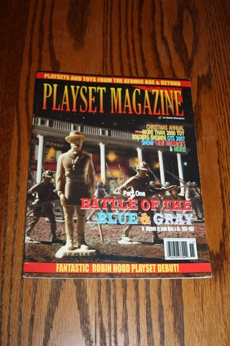Playset Magazine #36 - Nov/Dec 2007 - Battle of the Blue and Gray Part 1