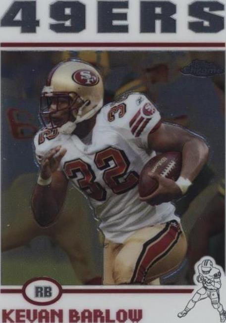 2004 Topps Chrome Kevan Barlow #14 - 1 of 2