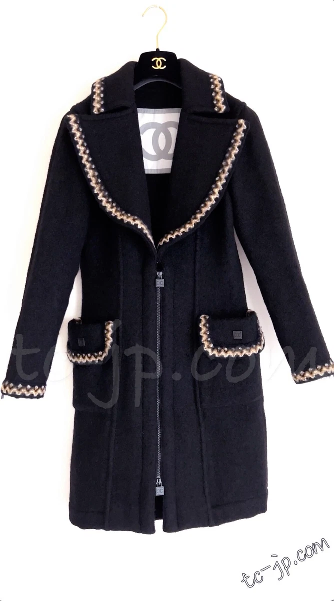 Chanel wool shop coat