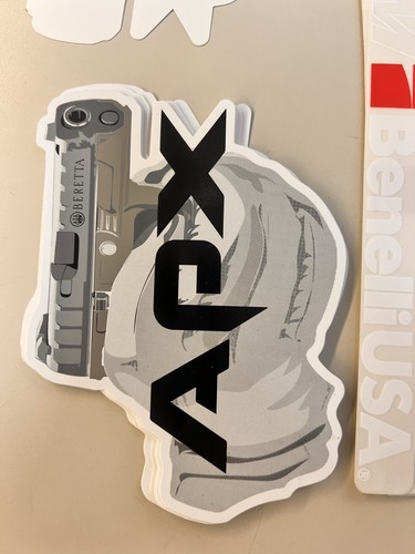 BERETTA FIREARMS DECAL 20 BENELLIUSA NEW Stickers For Car Window Bumper Laptop - Picture 2 of 4