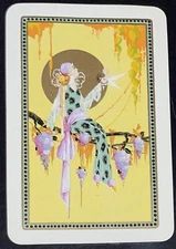 EU110 Swap Playing Cards 1 VINTAGE ENGLISH Deco Glamour Lady