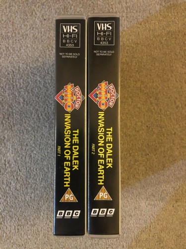 Doctor Who BBC original VHS Videos various 1986 - 2003 - Picture 8 of 38