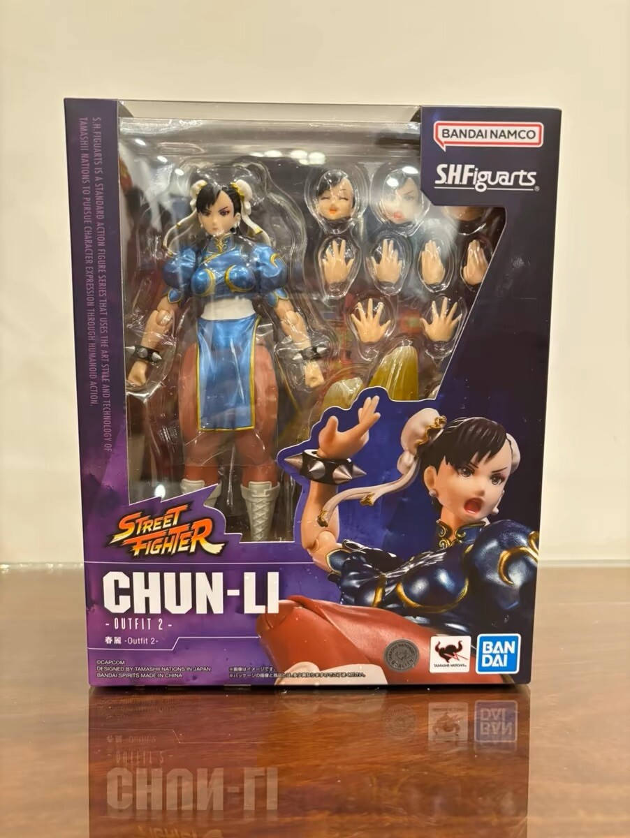 【新品未開封】SHFiguarts 春麗 CHUN-LI OUTFIT 2 S.H.Figuarts Chun-Li Outfit 2 Street Fighter Action Figure