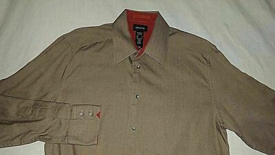 Men's Large Claiborne Modern Fit Button Down Dress Shirt Unique dress shirt  top | eBay