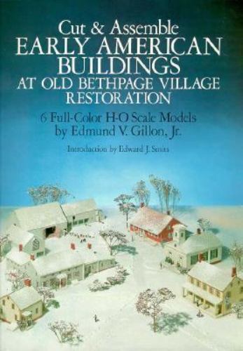 洋書 Cut & Assemble Early American Buildings Cut and Assemble Early American Buildings at Old Bethpage Village