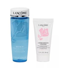 New Lancome Makeup Eye Makeup Remover 4.2oz  Comfort Cleanser 1.7oz
