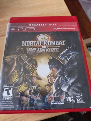Mortal Kombat vs DC Universe (Sony PlayStation 3, 2008) PS3 - Complete CIB !
