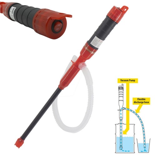Elektrische Fasspumpe / Kanisterpumpe Für Wasser, Öl, Diesel, Benzin – Batteriebetrieben (Gearzaar)