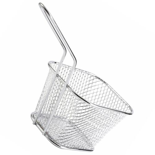 French Fries Baskets Handily Gripped Net Household Accessories Kitchen Supply - Photo 1/13